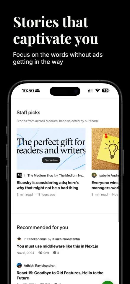Articles App screenshot 2