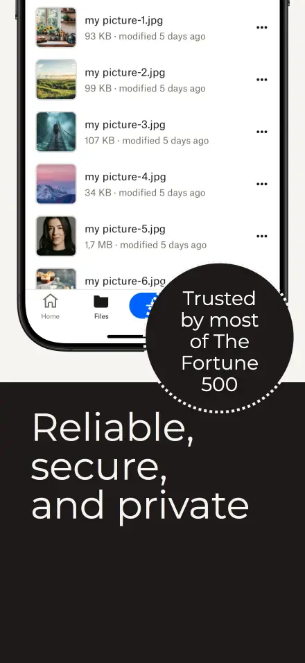 Dropbox App screenshot 3