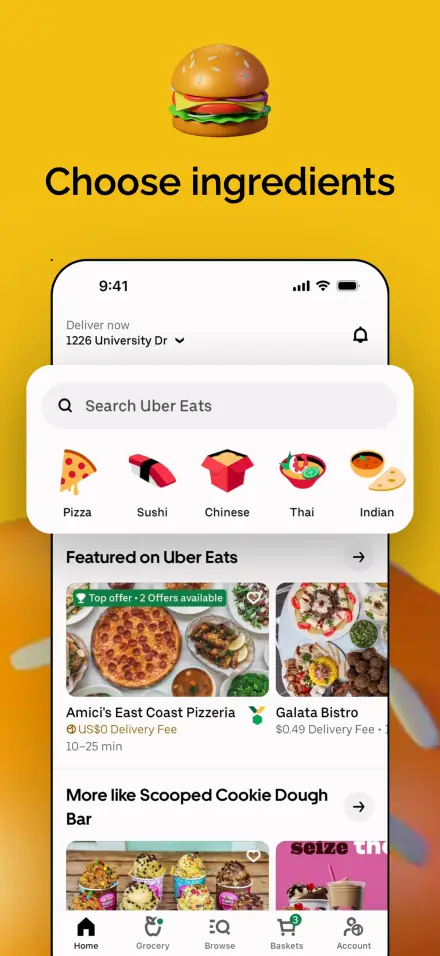 Food App screenshot 3