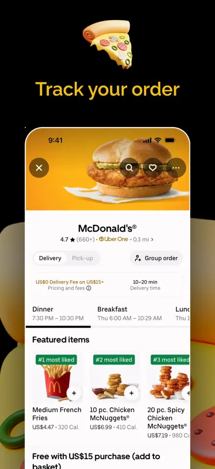 Food App screenshot 4