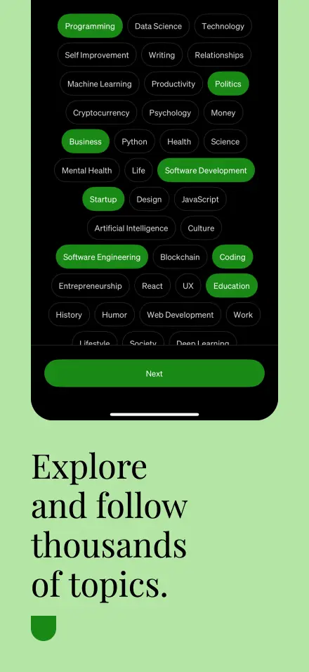 Medium App screenshot 2