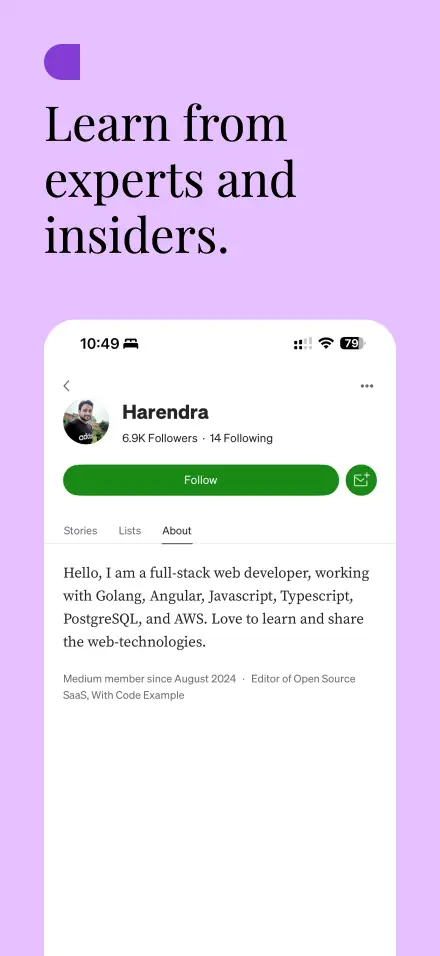 Medium App screenshot 3
