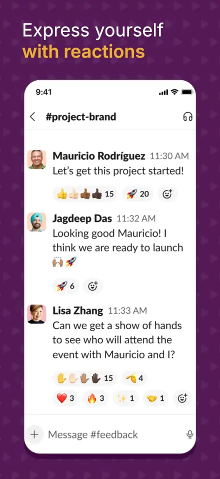 Slack App screenshot 5