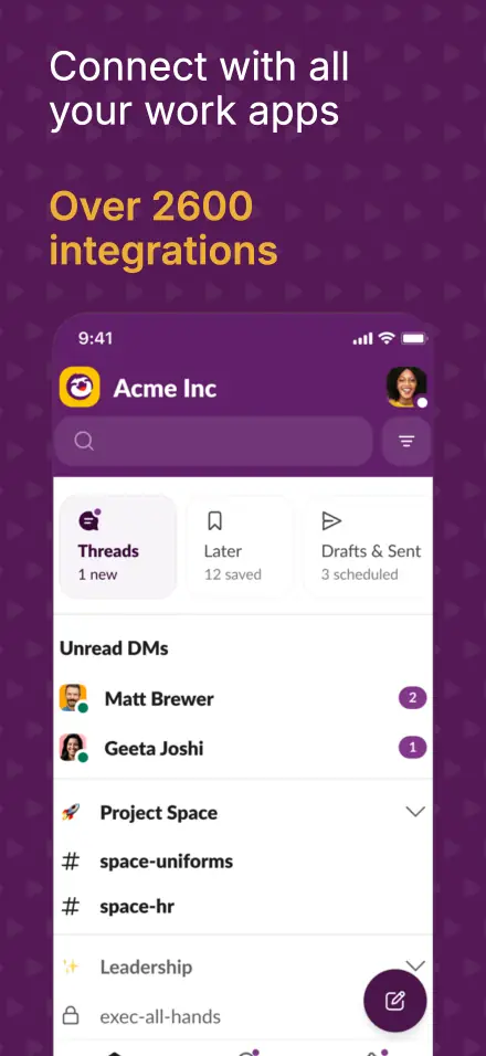 Slack App screenshot 6