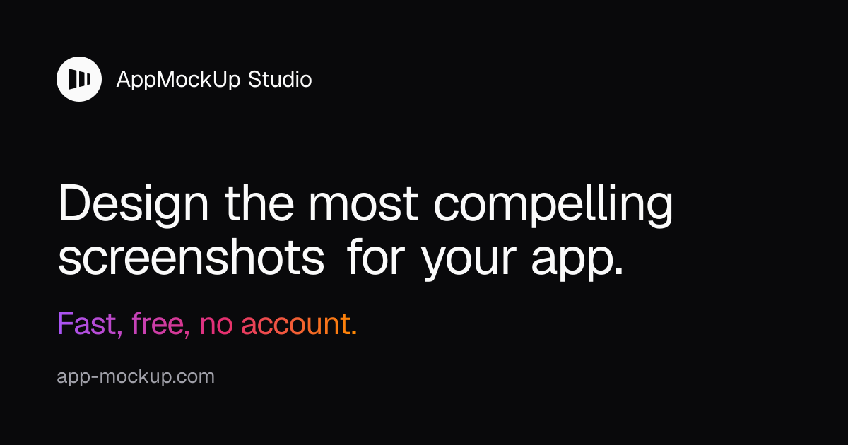 AppMockUp screenshot 1